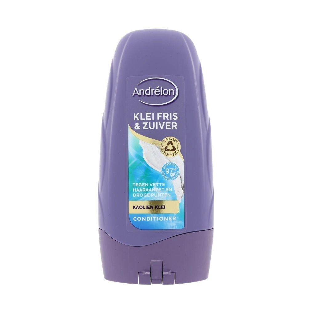 Andrélon Klei Fris & Zuiver conditioner 250ml - Conditioner - PrijzenStorm.nl