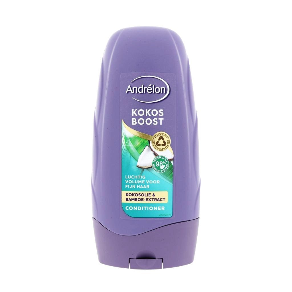 Andrélon Kokos Boost conditioner 250ml - Conditioner - PrijzenStorm.nl