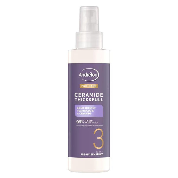 Andrélon Pro Care Ceramide Thick & Full Leave - in Spray 200ml - Haarstyling - PrijzenStorm.nl
