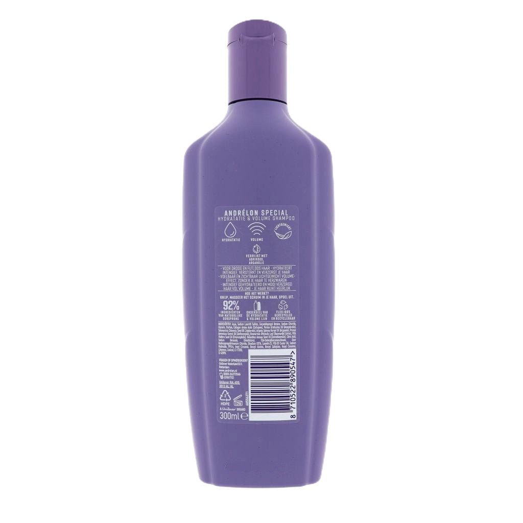Andrélon Special Hydratatie & Volume shampoo 300ml - Shampoo - PrijzenStorm.nl