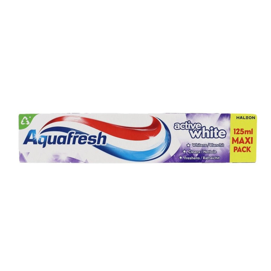 Aquafresh Active White tandpasta 125ml -Tandpasta- PrijzenStorm.nl