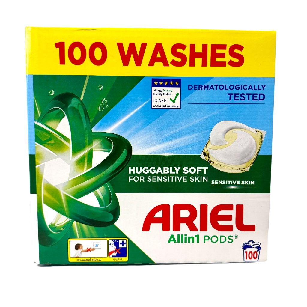 Ariel Sensitive Skin All - in - 1 Pods 100 stuks - Pods - PrijzenStorm.nl