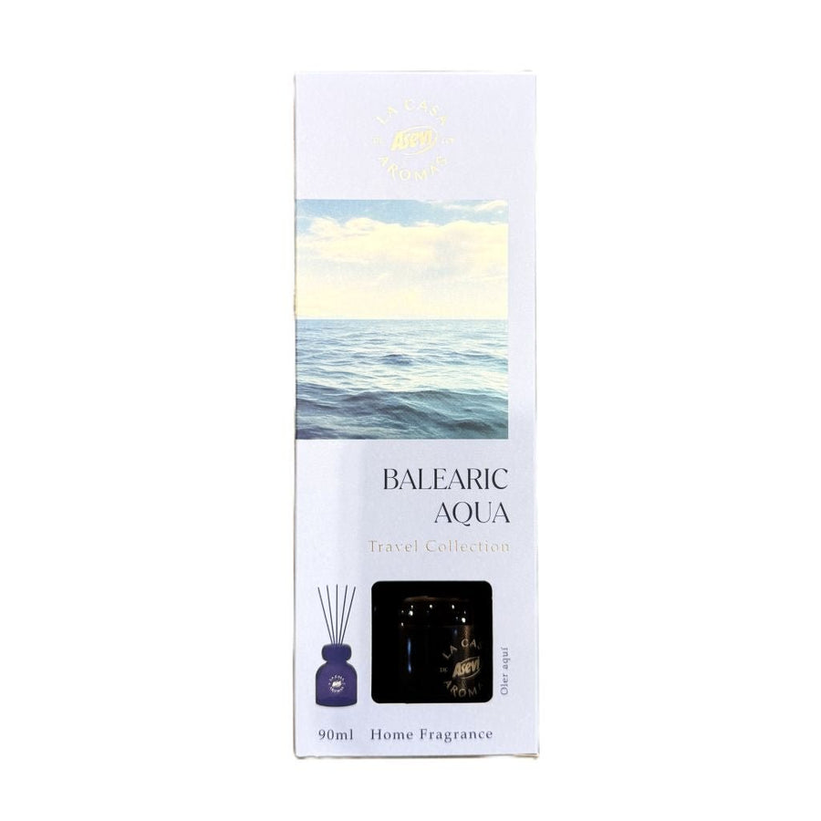 Asevi Balearic Aqua geurstokjes 90ml - Geurstokjes - PrijzenStorm.nl