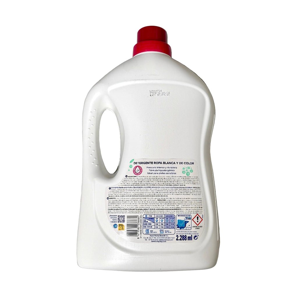 Asevi Colonia vloeibaar wasmiddel 44w 2288ML - Wasmiddel - PrijzenStorm.nl