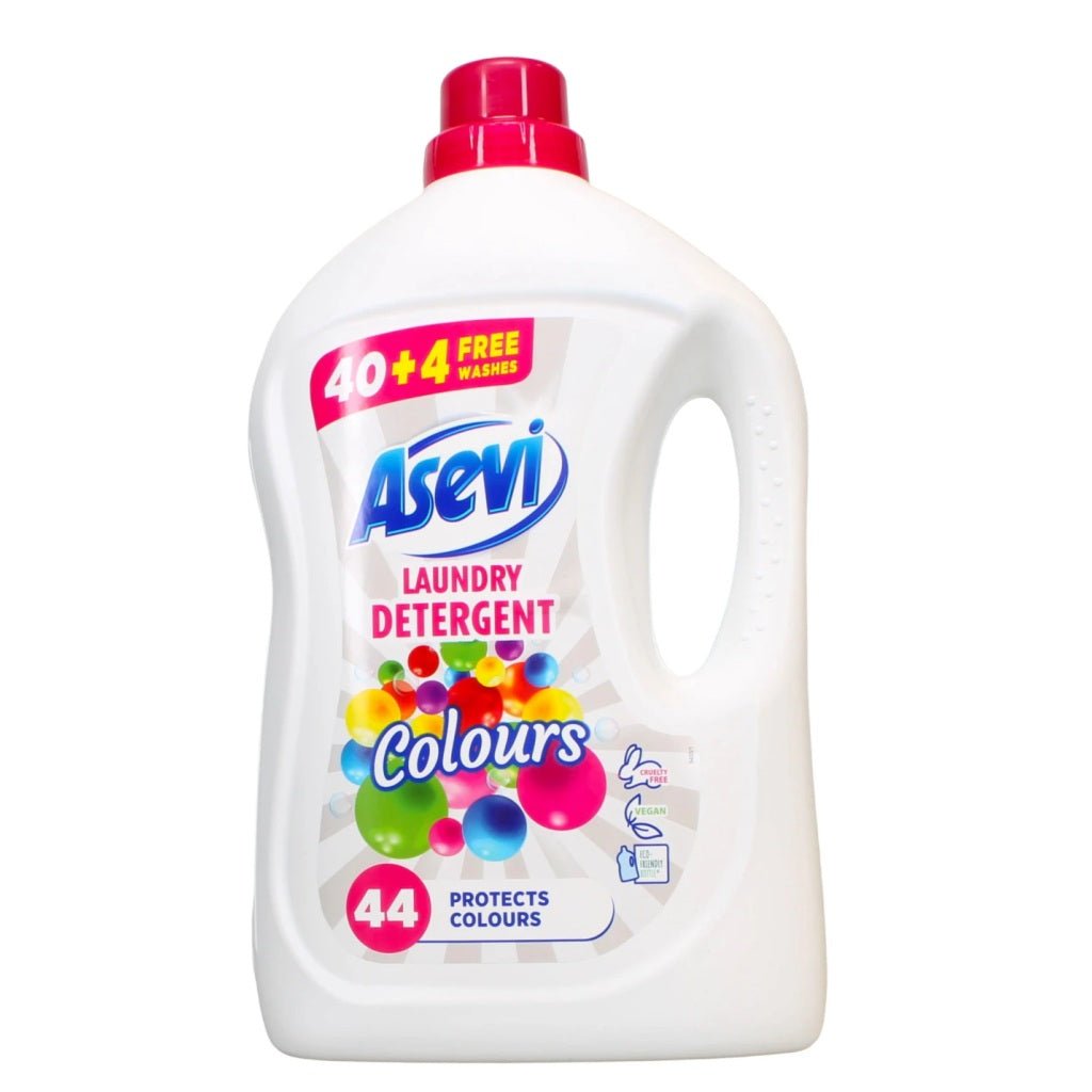 Asevi Colours vloeibaar wasmiddel 44w 2376ML - Wasmiddel - PrijzenStorm.nl