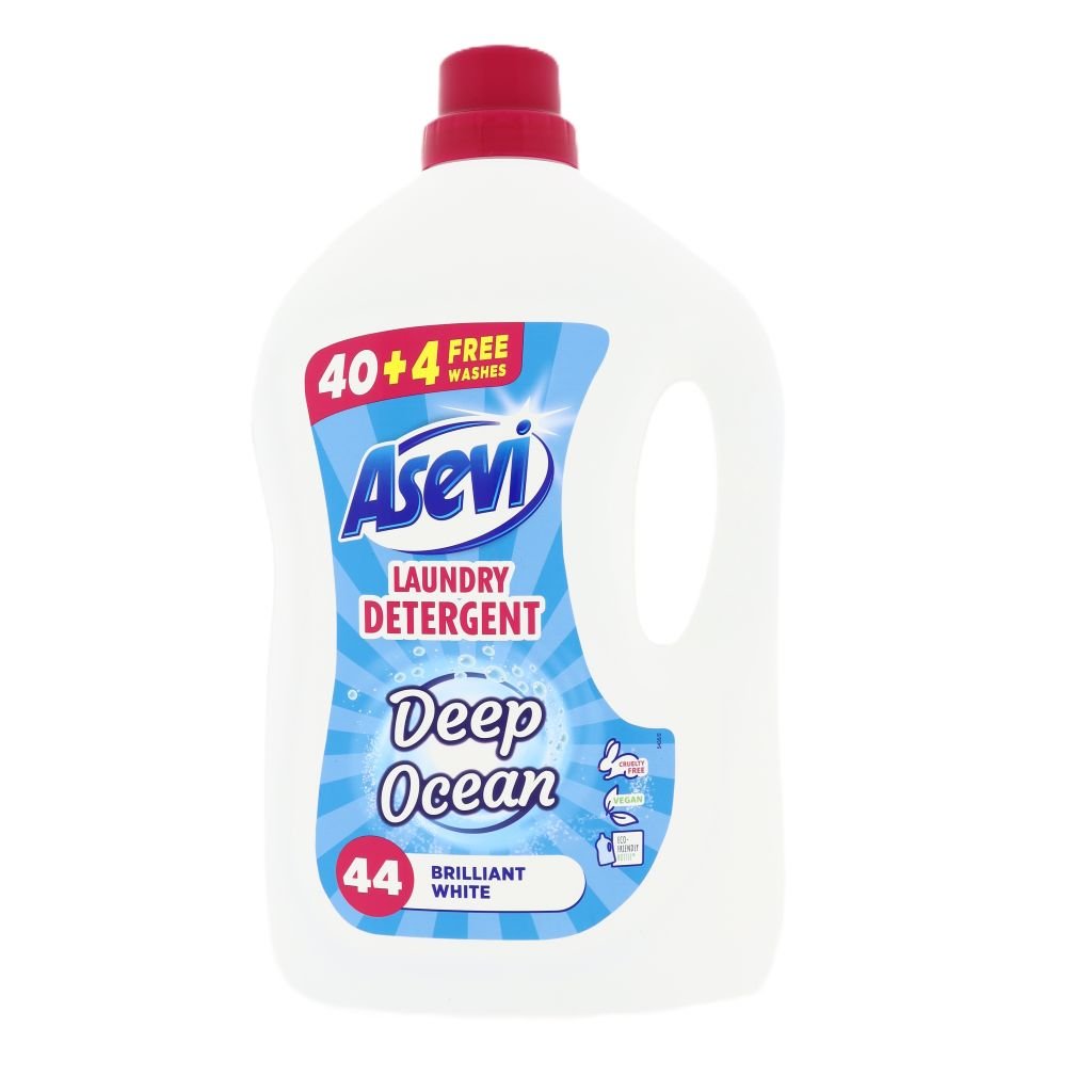 Asevi Deep Ocean vloeibaar wasmiddel 44w 2376ML - Wasmiddel - PrijzenStorm.nl