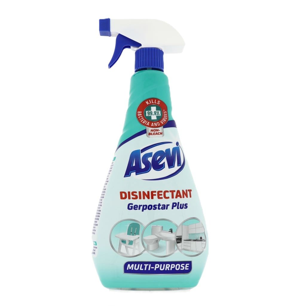 Asevi Desinfecterende Allesreiniger spray 750ml - Vlekverwijderaar - PrijzenStorm.nl