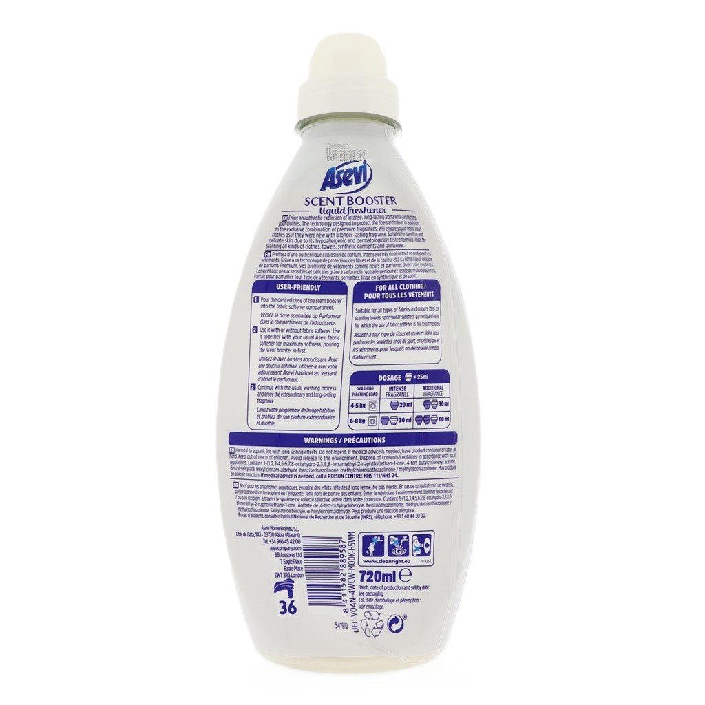 Asevi Green geurbooster 36w 720ml - Geurparels of Booster - PrijzenStorm.nl