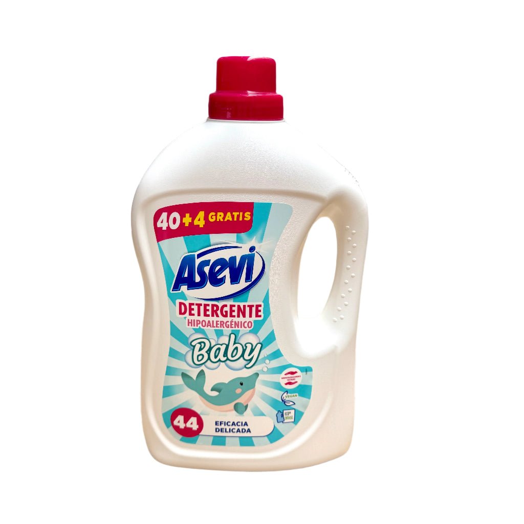 Asevi Hypoallergenic Baby wasmiddel 44w 2376ML - Wasmiddel - PrijzenStorm.nl