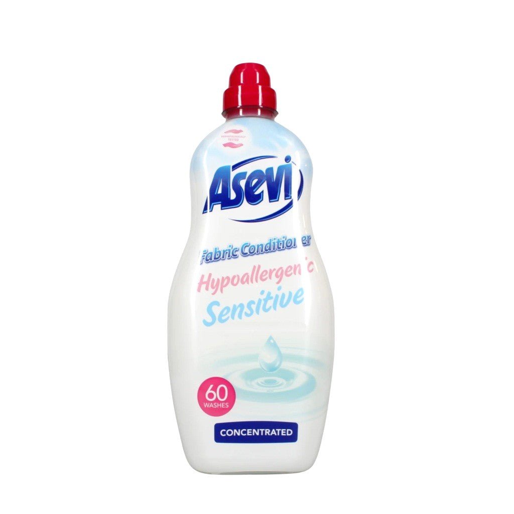 Asevi Hypoallergenic Sensitive wasverzachter 60w 1380ml - Wasverzachter - PrijzenStorm.nl
