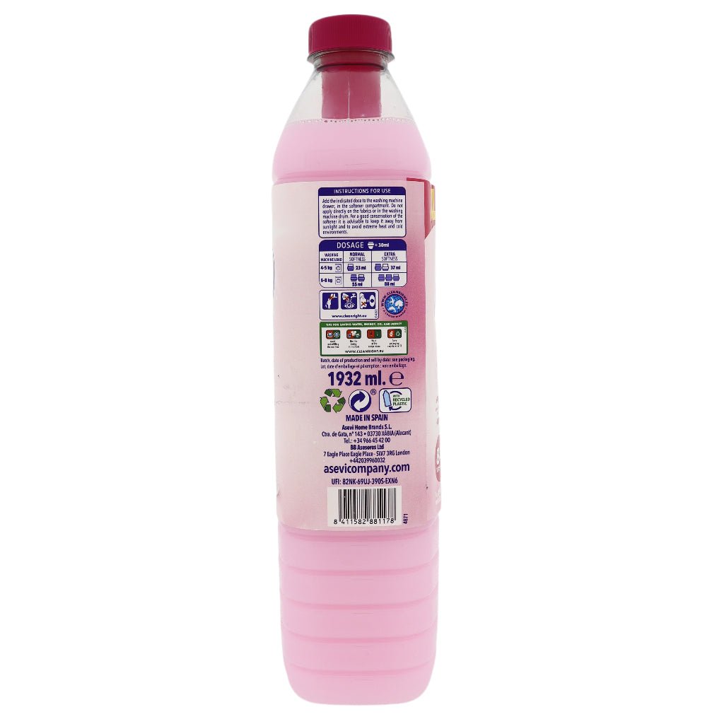Asevi Hypoallergenic Soft Pink wasverzachter 84w 1932ml - Wasverzachter - PrijzenStorm.nl