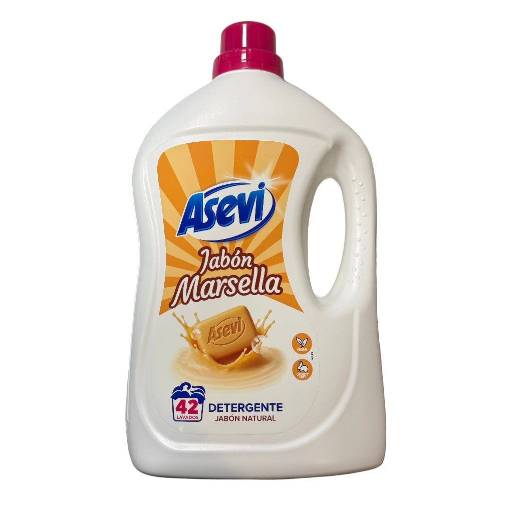 Asevi Marseille Soap vloeibaar wasmiddel 42w 2184ML - Wasmiddel - PrijzenStorm.nl