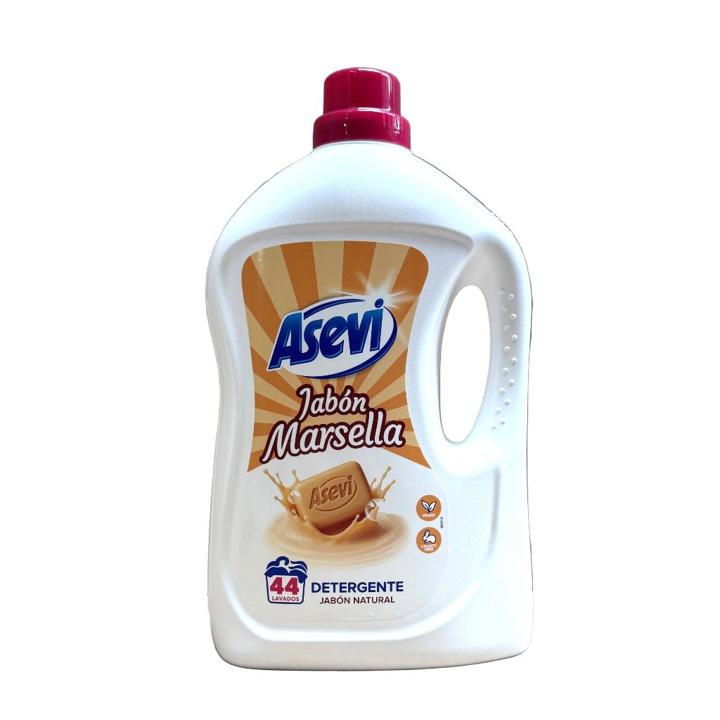 Asevi Marseille Soap vloeibaar wasmiddel 44w 2288ML - Wasmiddel - PrijzenStorm.nl