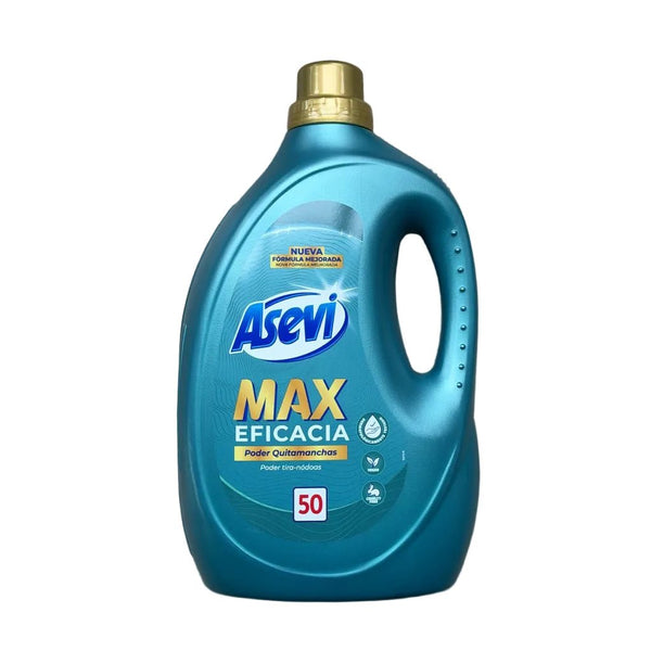 Asevi Max Eficacia vloeibaar wasmiddel 50w 2500ML -Wasmiddel- PrijzenStorm.nl