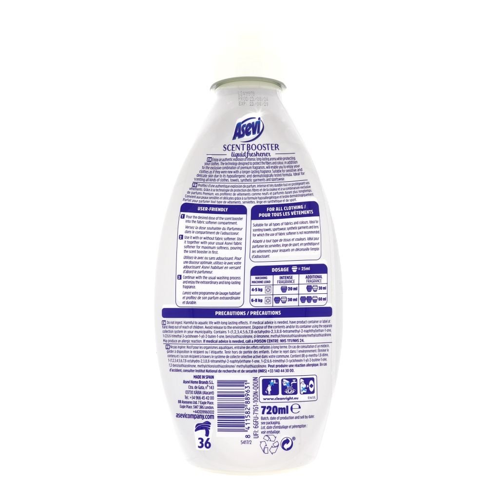 Asevi Pink geurbooster 36w 720ml - Geurparels of Booster - PrijzenStorm.nl