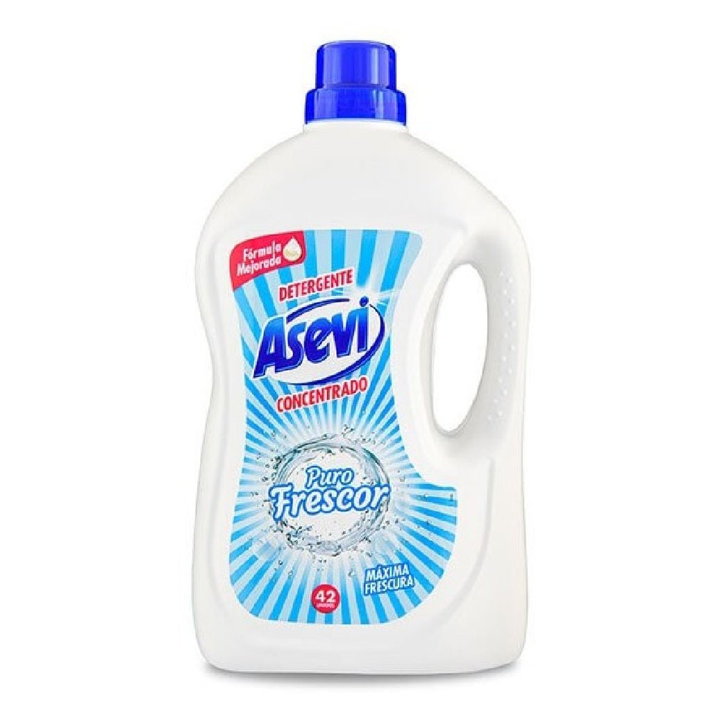 Asevi Pure Freshness vloeibaar wasmiddel 42w 2184ML - Wasmiddel - PrijzenStorm.nl