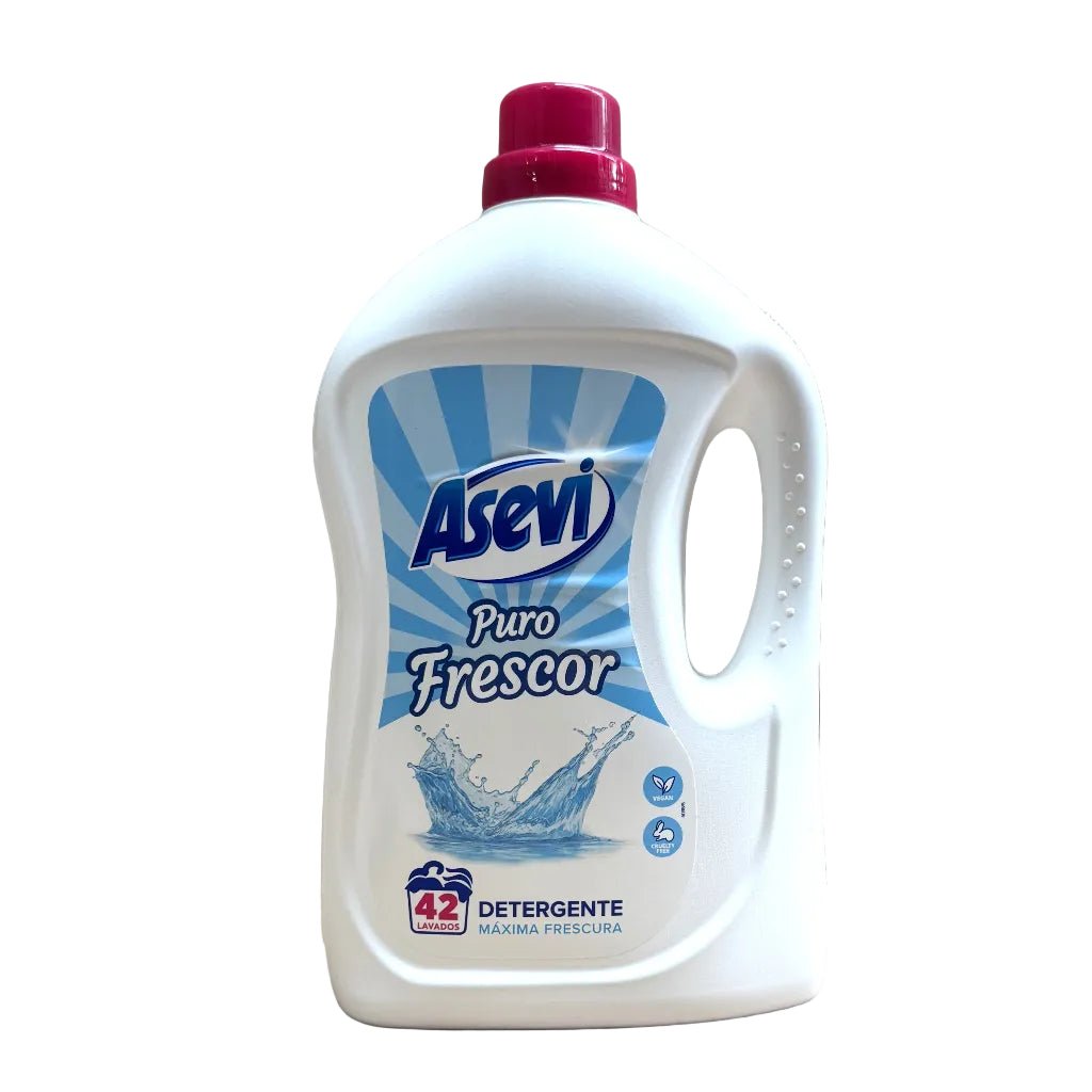 Asevi Pure Freshness vloeibaar wasmiddel 42w 2184ML - Wasmiddel - PrijzenStorm.nl