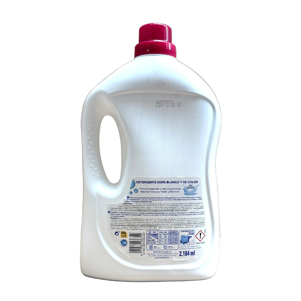 Asevi Pure Freshness vloeibaar wasmiddel 42w 2184ML - Wasmiddel - PrijzenStorm.nl