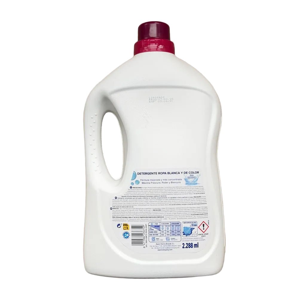 Asevi Puro Frescor vloeibaar wasmiddel 44w 2288ML8411582236749AseviPrijzenStorm.nl