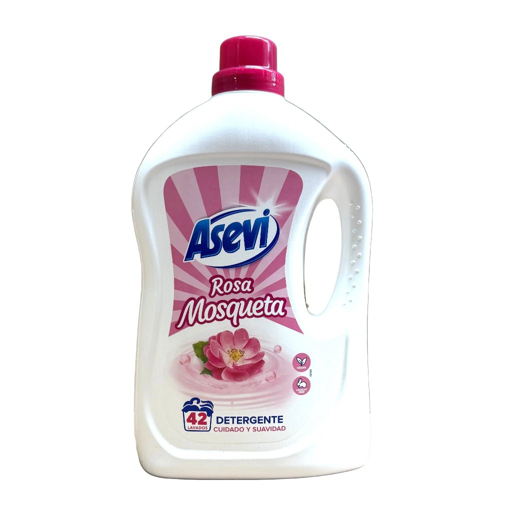 Asevi Rosehip vloeibaar wasmiddel 42W 2184ML - Wasmiddel - PrijzenStorm.nl