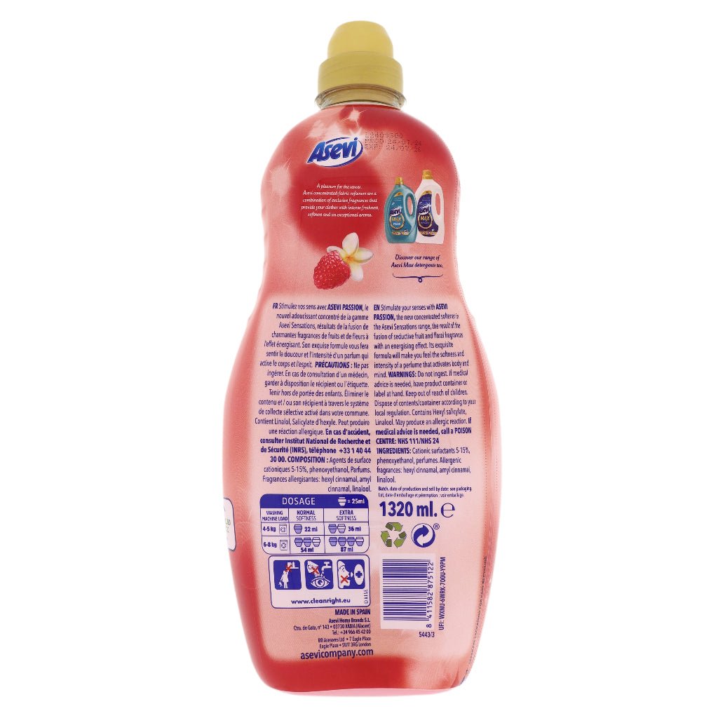 Asevi Sensations Passion wasverzachter 60w 1320ml - Wasverzachter - PrijzenStorm.nl
