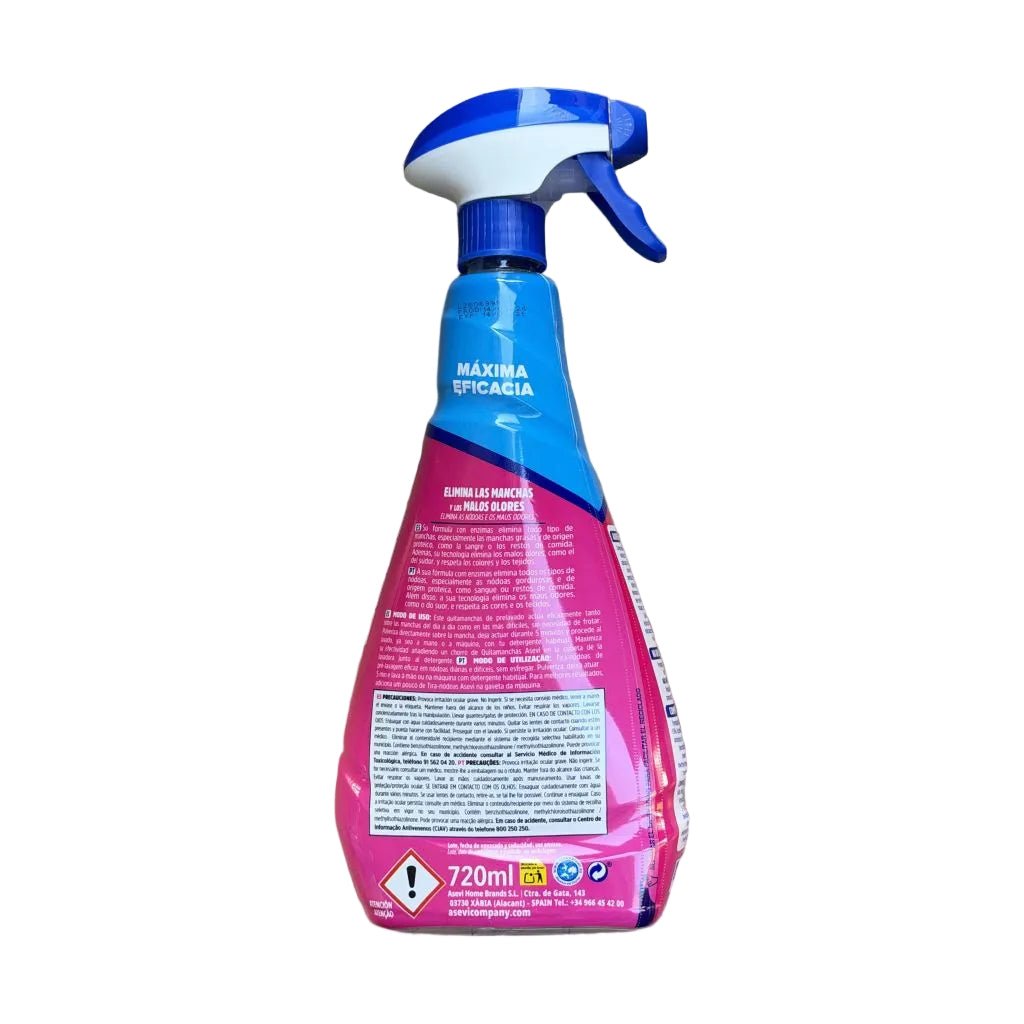 Asevi Vlekverwijderaar spray 720ml8411582238347AseviPrijzenStorm.nl