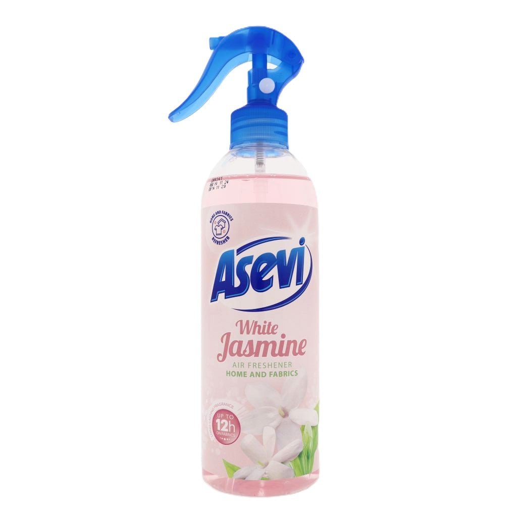 Asevi White Jasmine luchtverfrisser spray 400ml - Luchtverfrisser - PrijzenStorm.nl