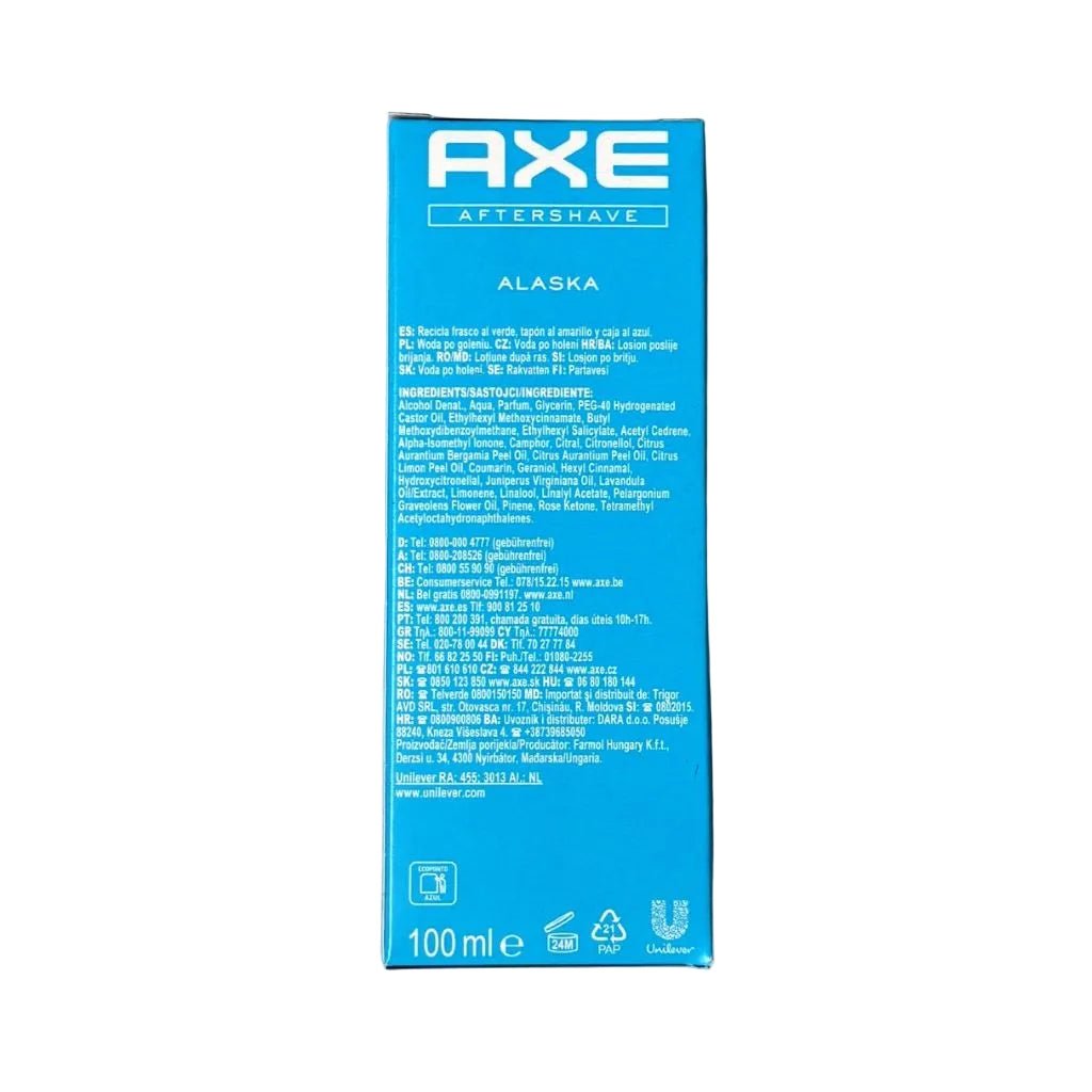 Axe Alaska aftershave 100ml -Aftershave- PrijzenStorm.nl