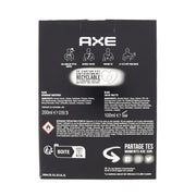 Axe Black Eau de Toillette 100ml + bodyspray 200ml Giftset -Aftershave- PrijzenStorm.nl