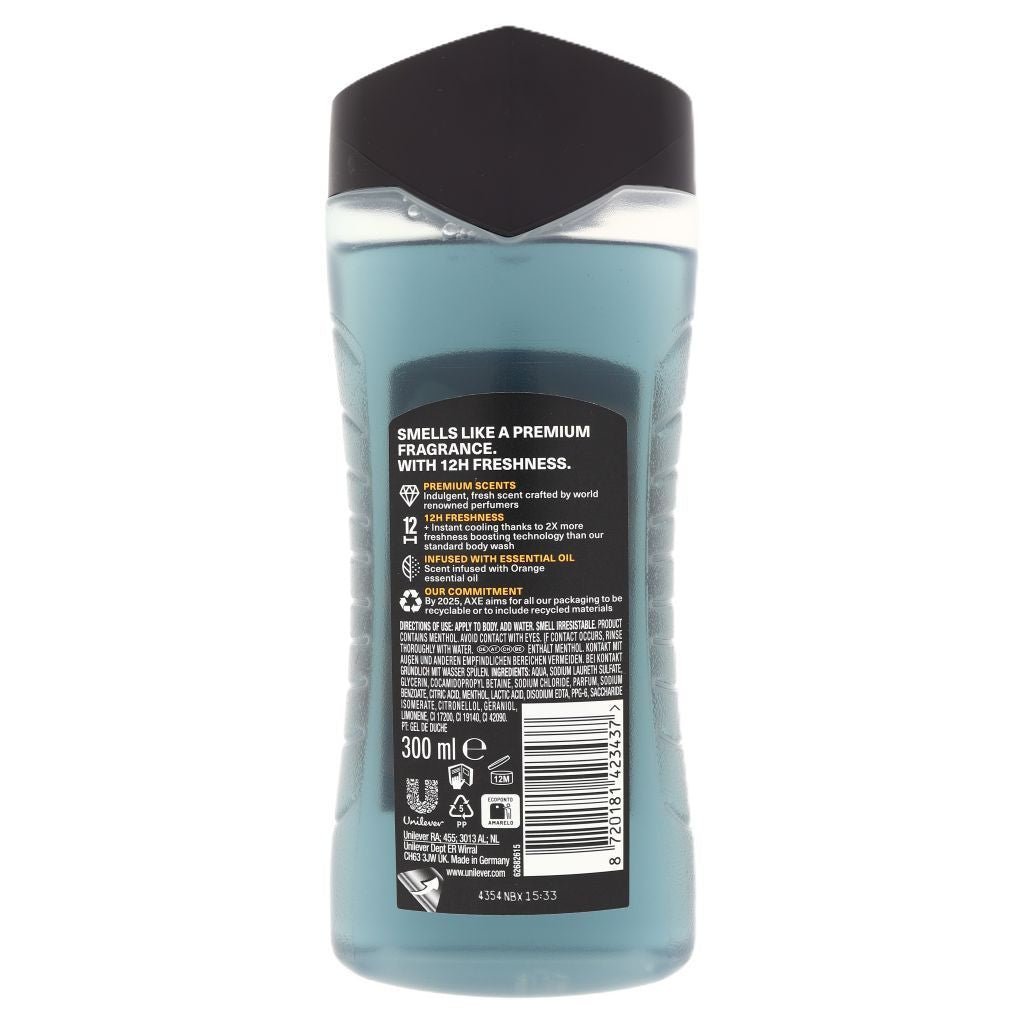 Axe Black Vanilla bodywash 300ml - Douchegel - PrijzenStorm.nl