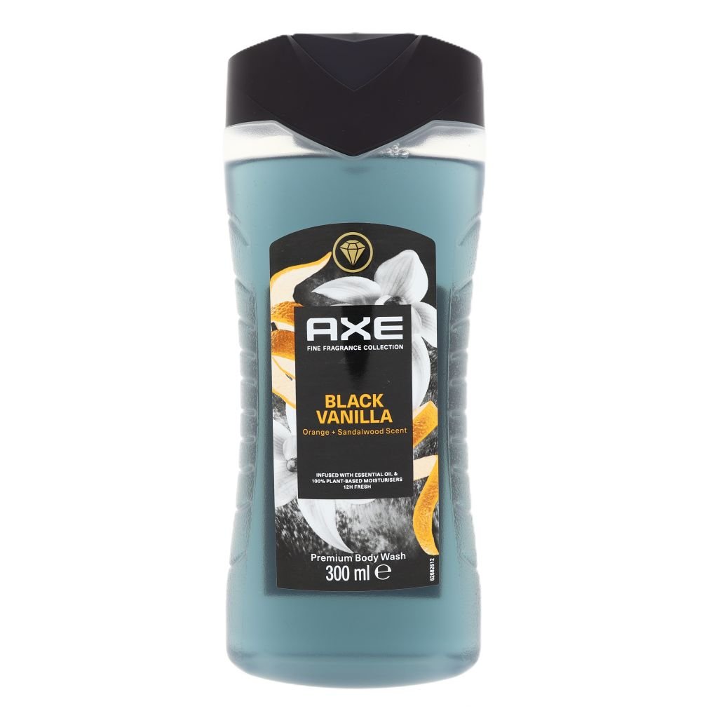 Axe Black Vanilla bodywash 300ml - Douchegel - PrijzenStorm.nl
