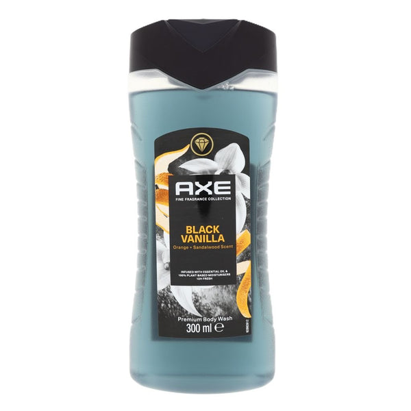 Axe Black Vanilla bodywash 300ml - Douchegel - PrijzenStorm.nl