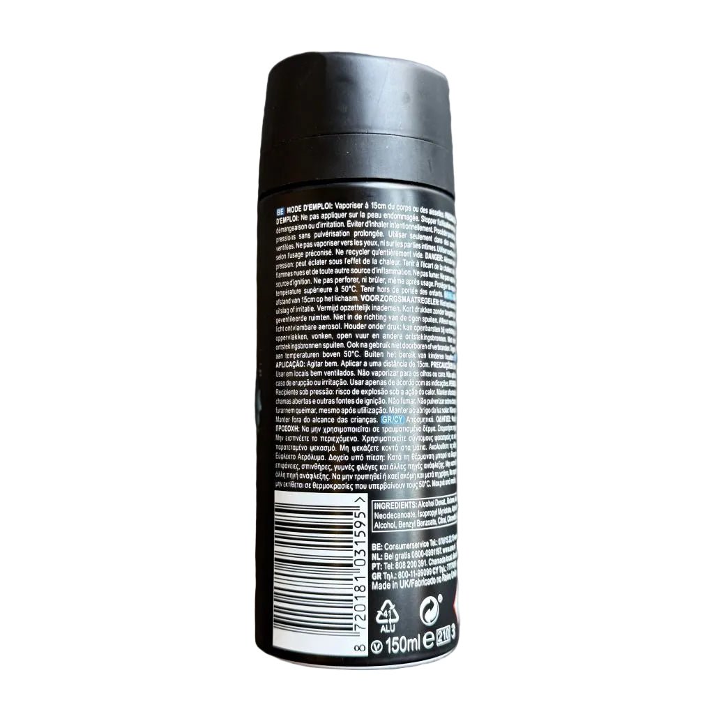 Axe NL Anarchy for Him deodorant & bodyspray 150ml -Deodorant- PrijzenStorm.nl