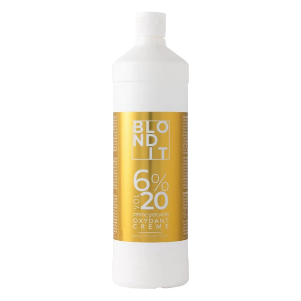 Blond It Cream Peroxide 6% 1000ml - Haarverf - PrijzenStorm.nl