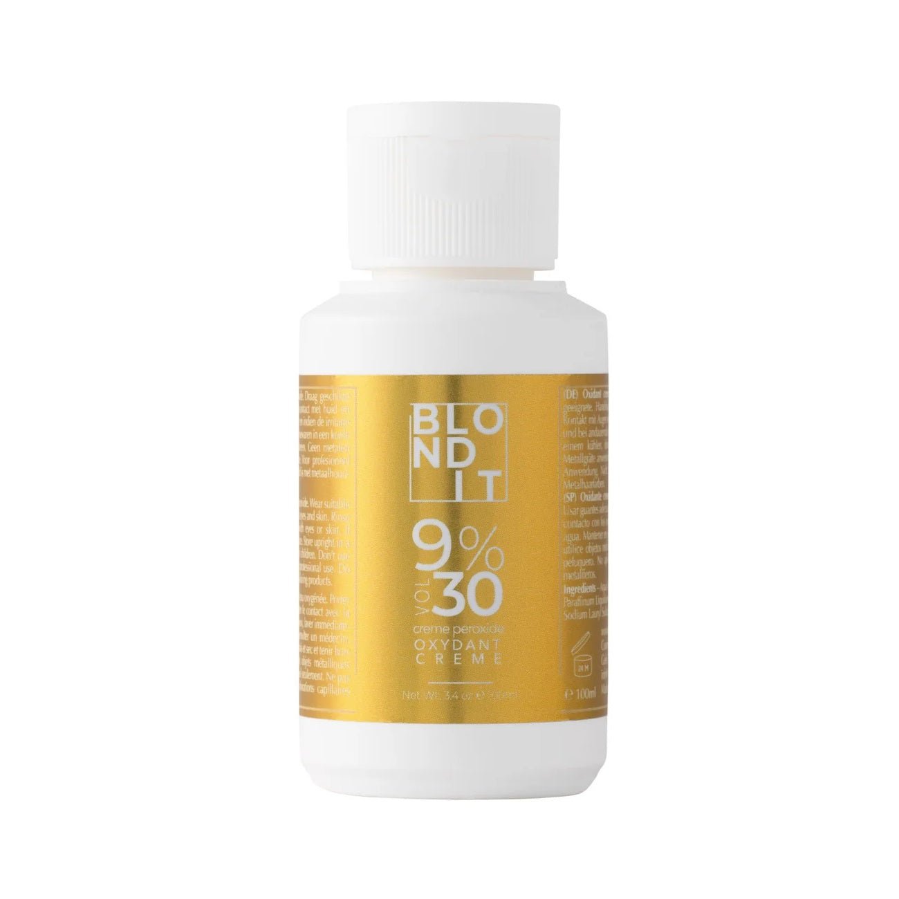 Blond It Cream Peroxide 9% 100ml - Haarverf - PrijzenStorm.nl