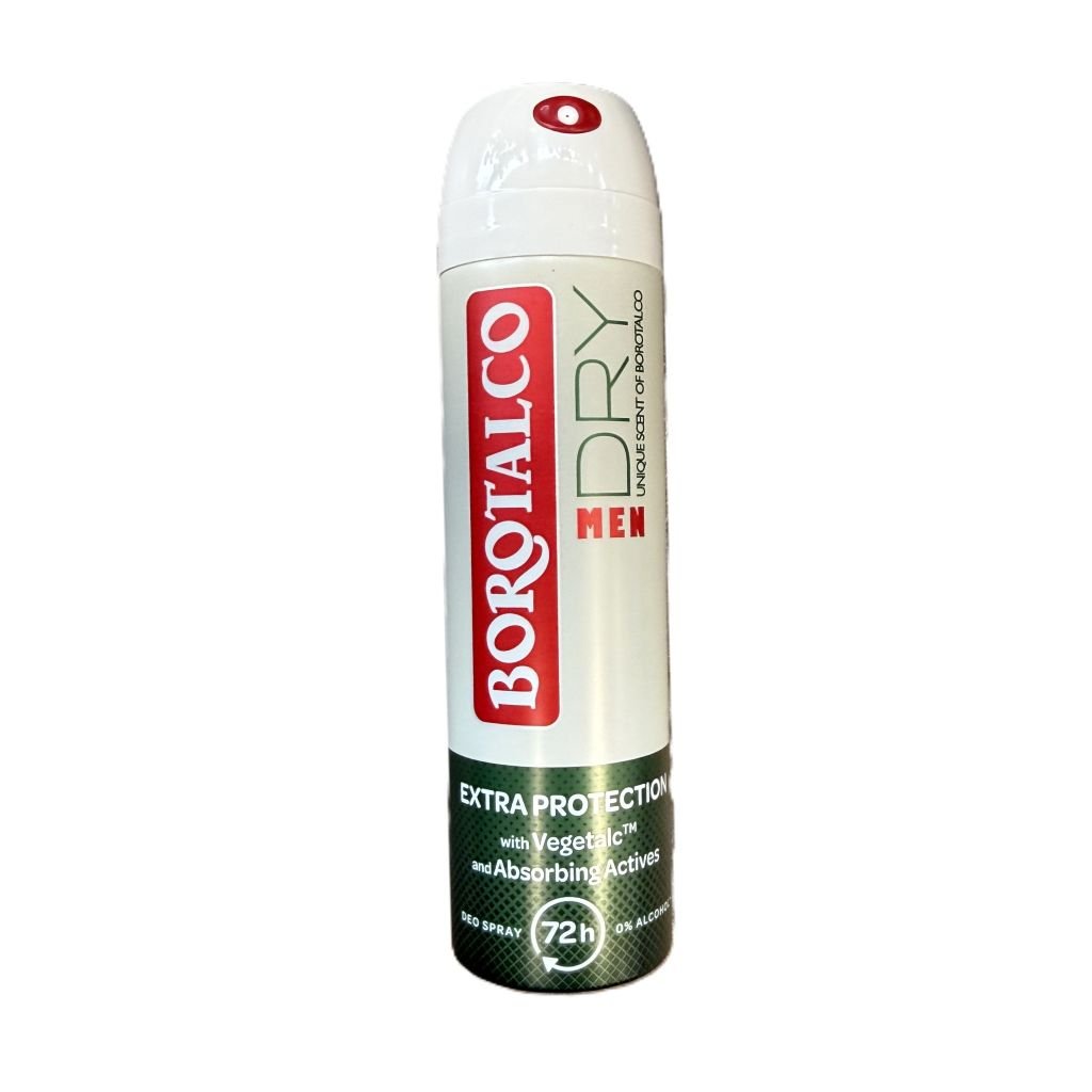 Borotalco Men Dry Unique Scent deodorant spray 150ml - Deodorant - PrijzenStorm.nl