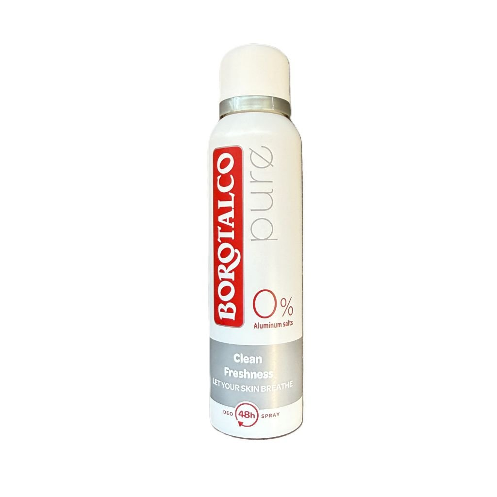 Borotalco Pure 0% deodorant spray 150ml - Deodorant - PrijzenStorm.nl