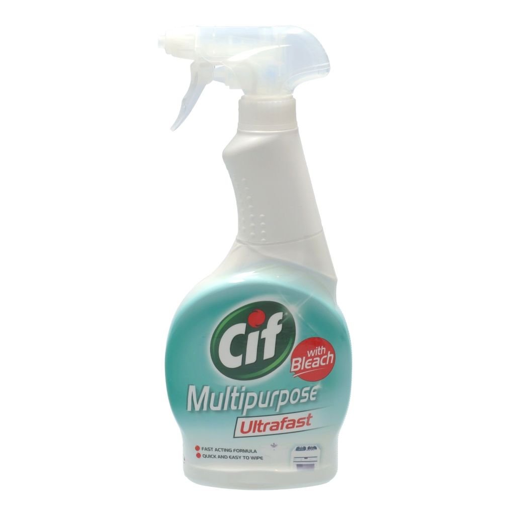 Cif Allesreinigerspray met bleek 450ml - Schoonmaakartikel - PrijzenStorm.nl