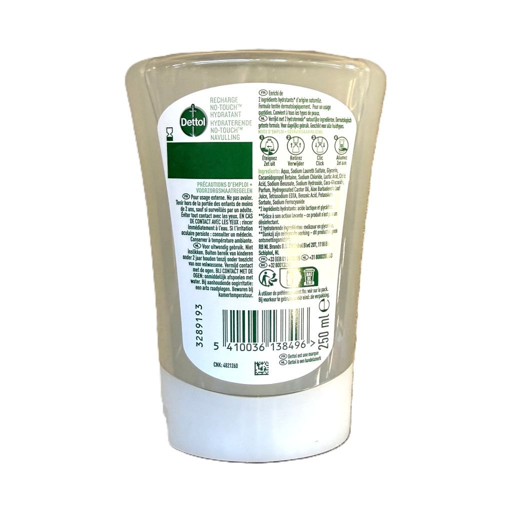 Dettol No Touch Aloe Vera & Bamboe navulling 250ml - Handzeep - PrijzenStorm.nl