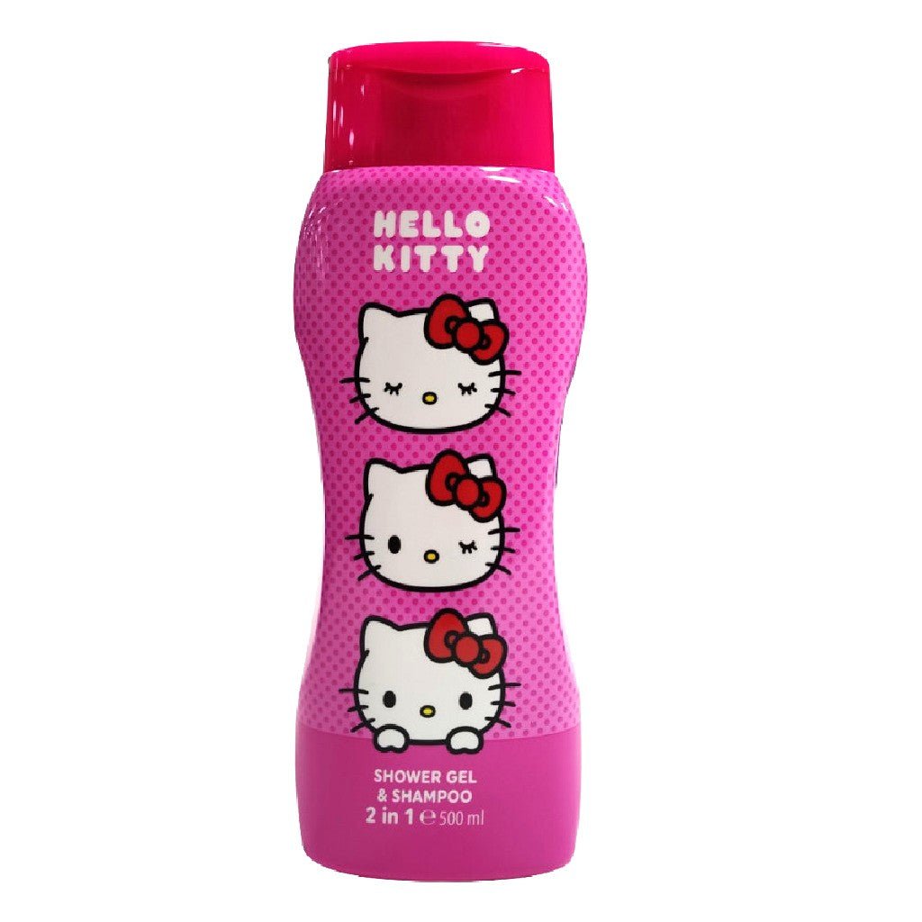Disney Hello Kitty 2 in 1 Shampoo & Showergel 500ml - Shampoo - PrijzenStorm.nl