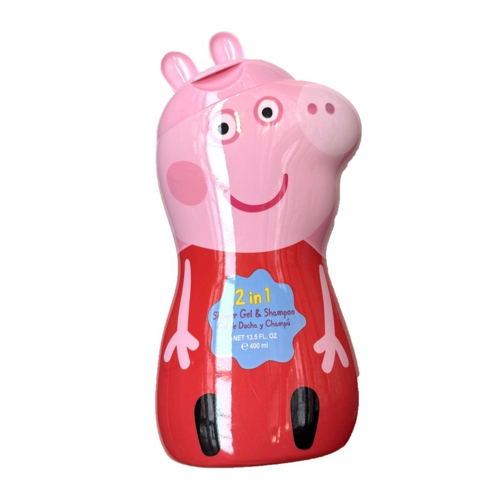Disney Peppa Pig 2 in 1 Shampoo & Showergel 400ml - Shampoo - PrijzenStorm.nl