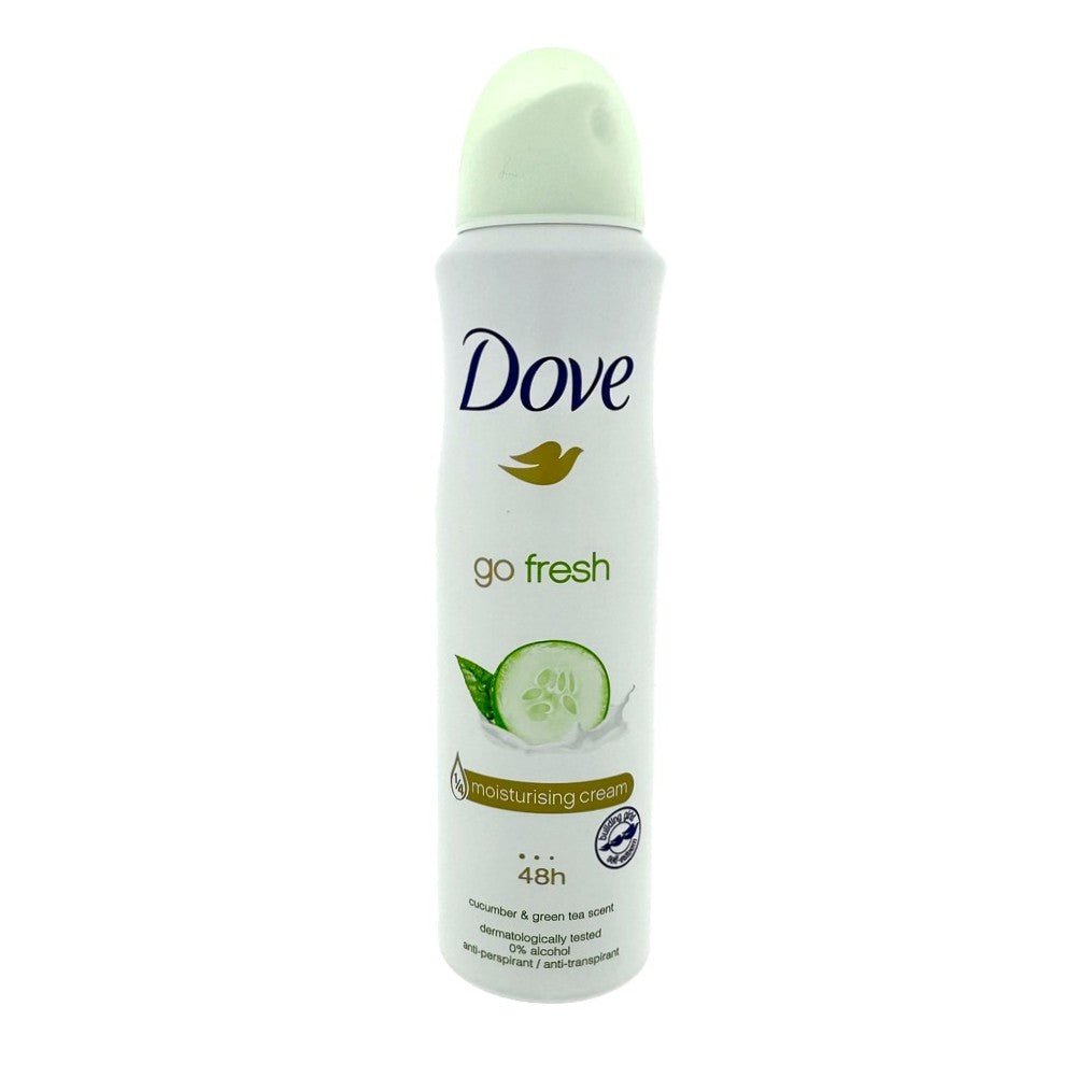 Dove Cucumber & Green Tea scent deodorant spray 150ml - Deodorant - PrijzenStorm.nl