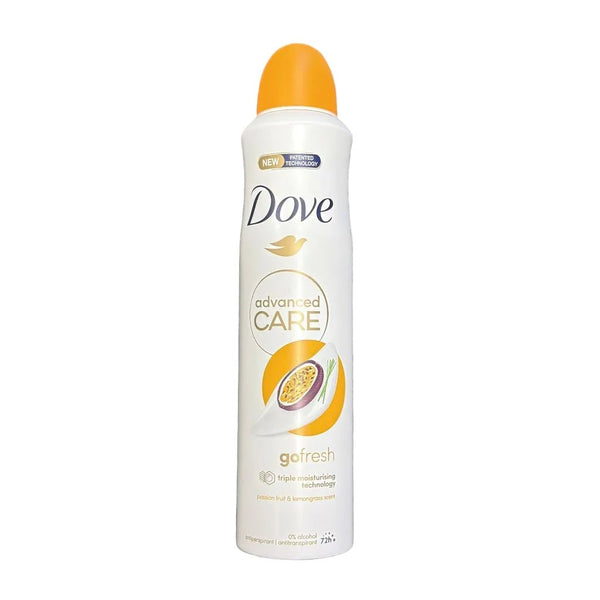 Dove Go Fresh Passion Fruit & Lemongrass deodorant spray 250ml -Deodorant- PrijzenStorm.nl