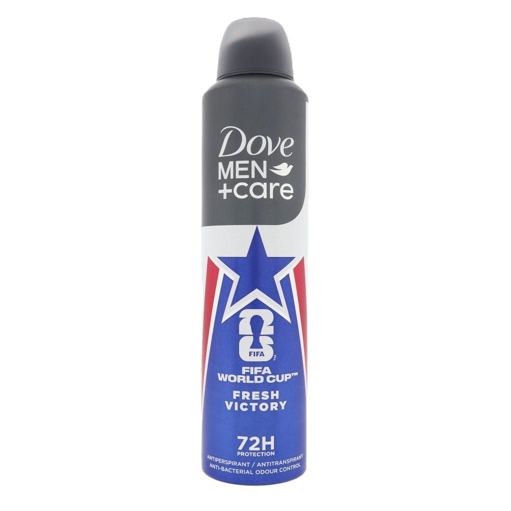 Dove Men+Care Fifa World Cup Fresh Victory deodorant spray 250ml - Deodorant - PrijzenStorm.nl