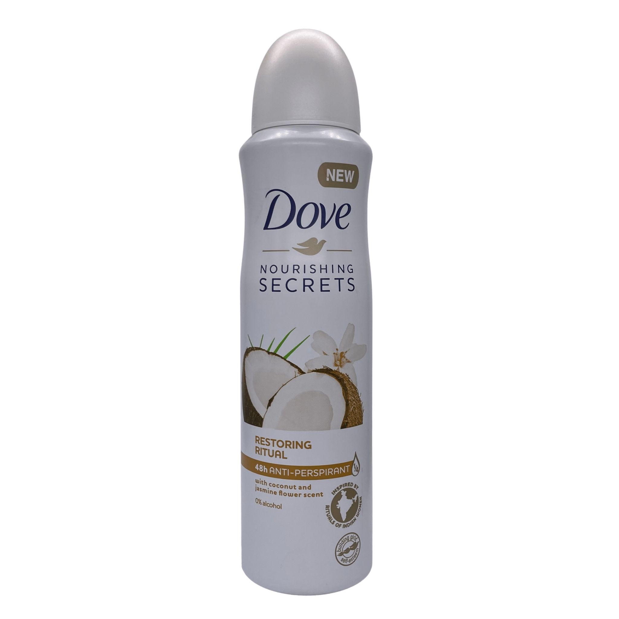 Dove Restoring Ritual Coconut & Jasmine Flower deodorant spray 150ml - Deodorant - PrijzenStorm.nl