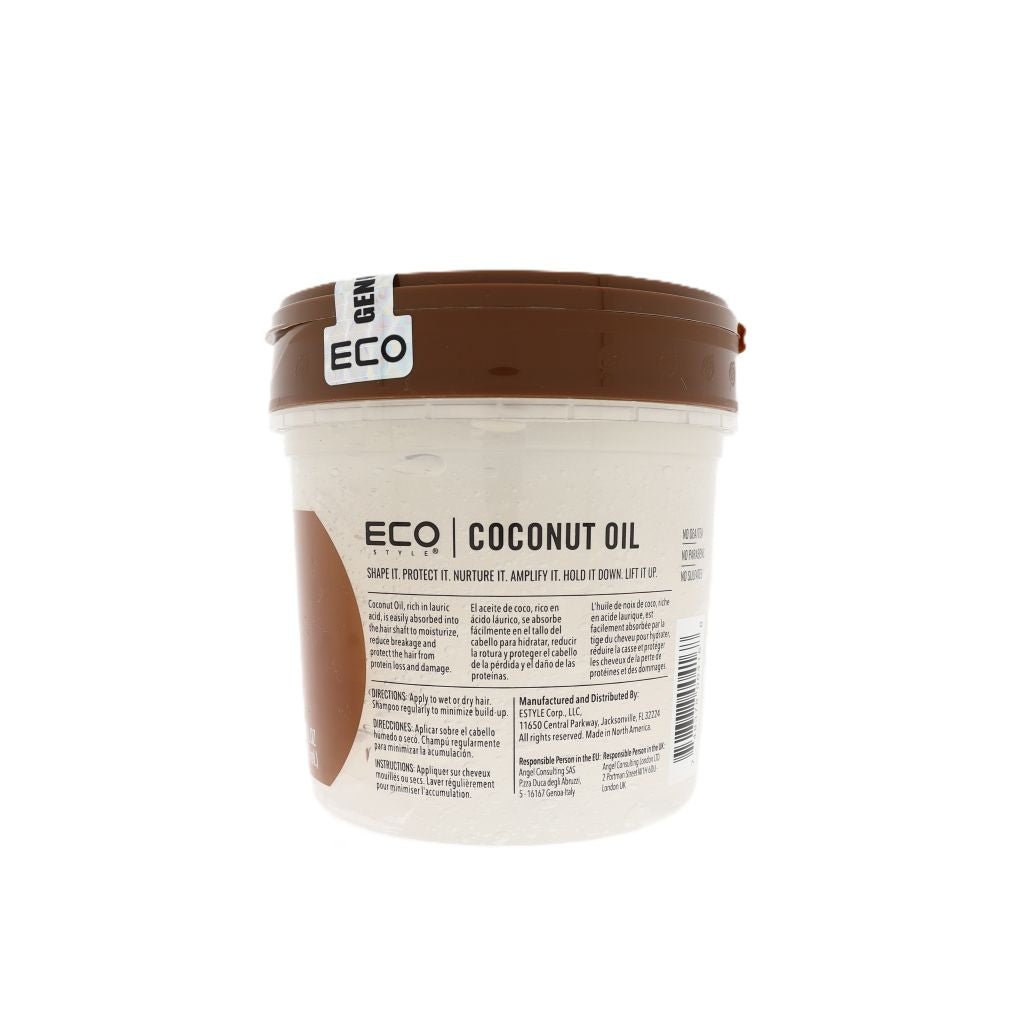 Eco Style Coconut Oil styling gel 473ml - Haarstyling - PrijzenStorm.nl