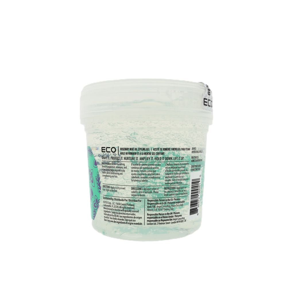 Eco Style Rosemary Mint Oil styling gel 473ml - Haarstyling - PrijzenStorm.nl