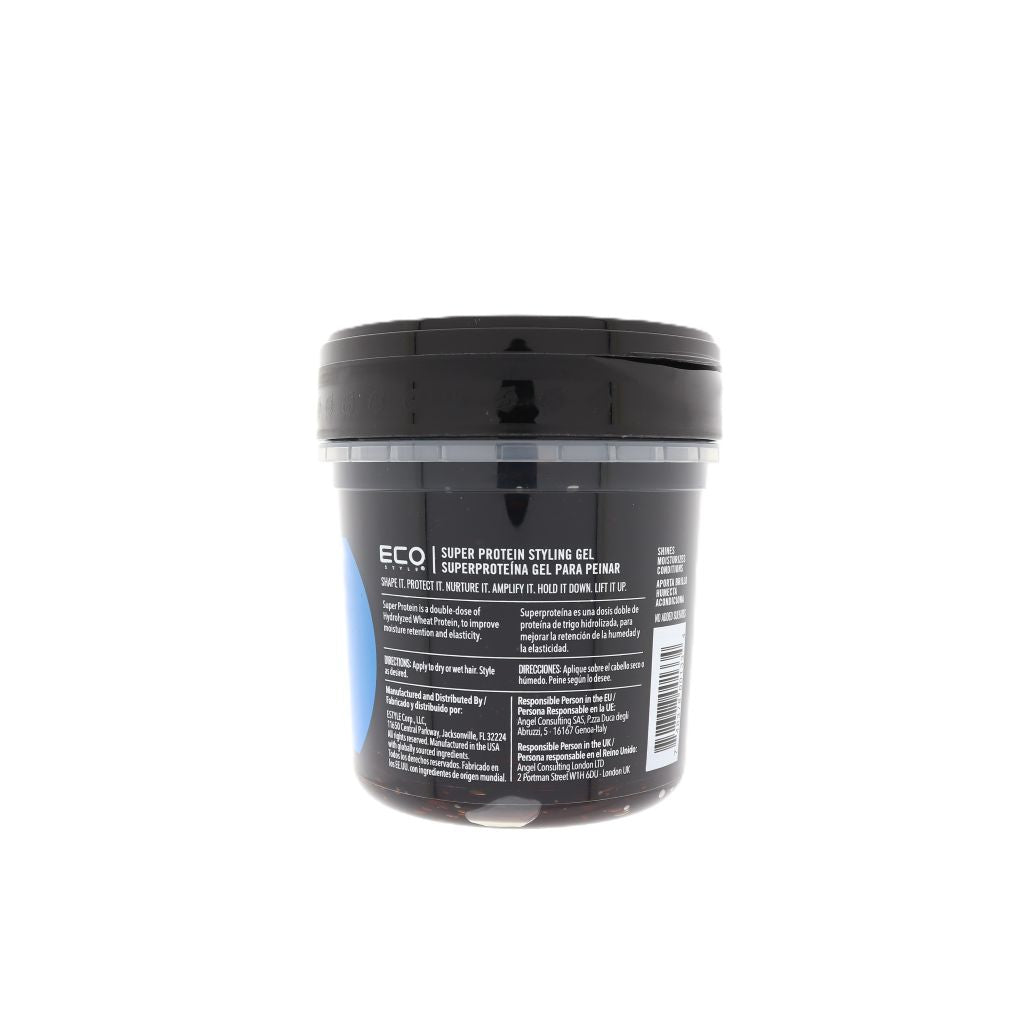 Eco Style Super Protein styling gel 236ml - Haarstyling - PrijzenStorm.nl