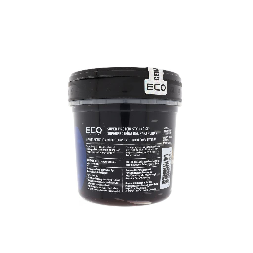 Eco Style Super Protein styling gel 473ml - Haarstyling - PrijzenStorm.nl