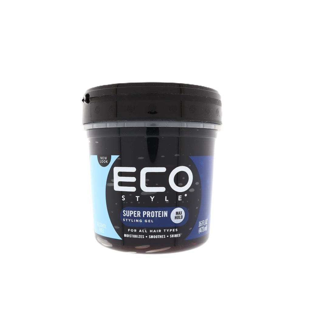 Eco Style Super Protein styling gel 473ml - Haarstyling - PrijzenStorm.nl